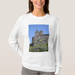 T-shirt Vue du château d'Édimbourg, Édimbourg, Écosse,