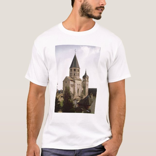 T-shirt Vue du Clocher de l'Eau Benite (Devant)