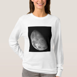 T-shirt Vue du pôle nord de la Lune
