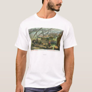 T-shirt Vue du quai des pêcheurs
