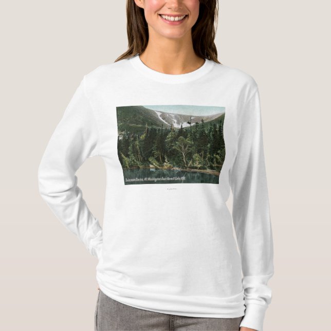 T-shirt Vue du ravin de Tuckermans, Mt. Washington (Devant)