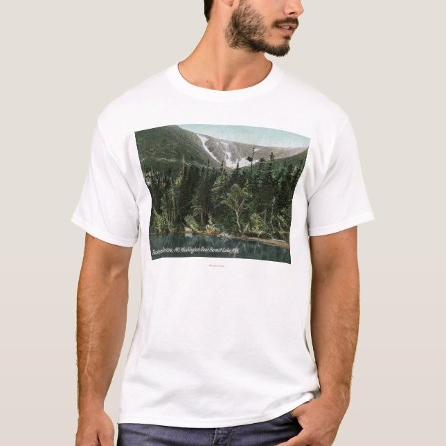 T-shirt Vue du ravin de Tuckermans, Mt. Washington (Devant)