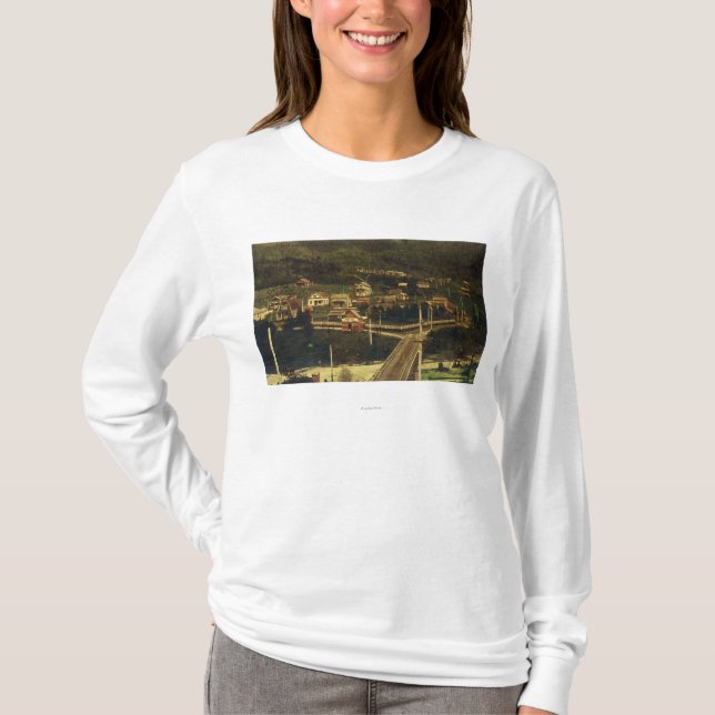 T-shirt Vue du sud de la partie du secteur de résidence (Devant)