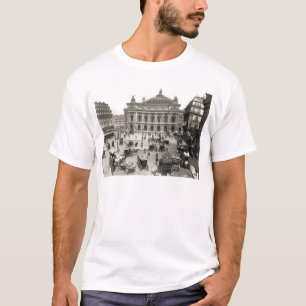 T-shirt Vue du théatre de l'opéra de Paris, 1890-99