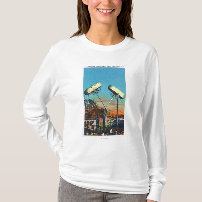T-shirt Vue du tour de Boucle-o-Avion # 1 (Devant)