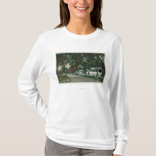 T-shirt Vue d'un camp militaire des USA