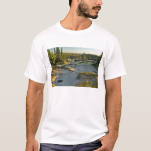 T-shirt Vue d'un lac et des collines de sable environnante