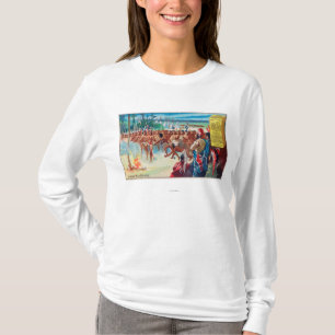 T-shirt Vue d'une danse indienne, annonce de produit de