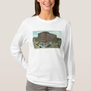 T-shirt Vue en gros plan d'Elizabeth de cap de deux