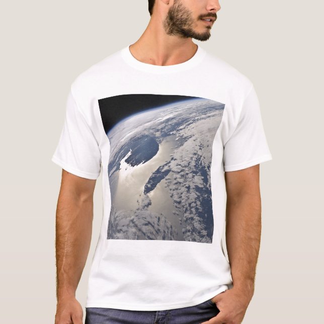T-shirt Vue en haute oblique sur la péninsule de Gaspe (Devant)