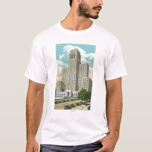 T-shirt Vue extérieure de bâtiment de bureau d'état de NY