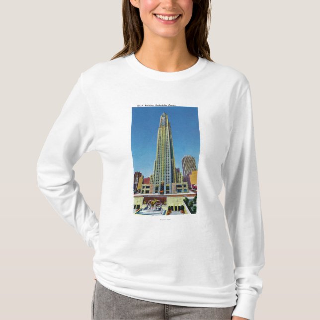 T-shirt Vue extérieure de bâtiment de RCA, centre de (Devant)