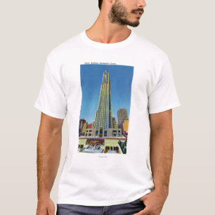 T-shirt Vue extérieure de bâtiment de RCA, centre de