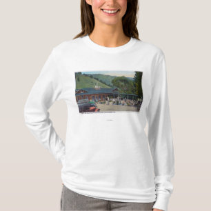 T-shirt Vue extérieure de bâtiment principal de station de