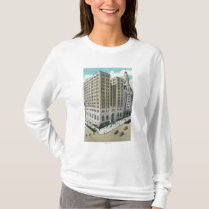 T-shirt Vue extérieure de la caisse d'épargne nationale
