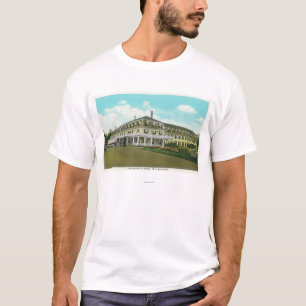 T-shirt Vue extérieure de la Chambre jumelle de Mt