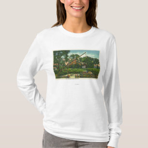 T-shirt Vue extérieure de la vieille Chambre de Harlow #