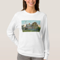 Vue extérieure de la vieille prison