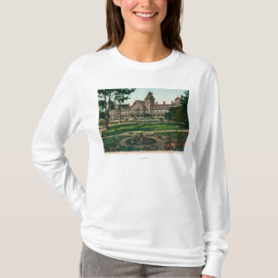 T-shirt Vue extérieure de l'hôtel del Monte et des raisons