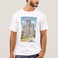 Vue extérieure de l'immeuble de bureaux de