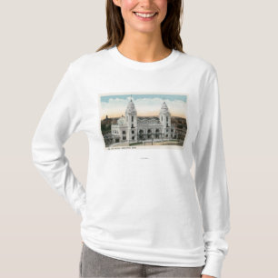 T-shirt Vue extérieure de station des syndicats