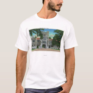 T-shirt Vue extérieure de Taylor Hall, université de