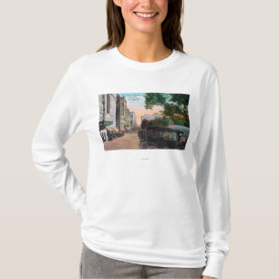 T-shirt Vue extérieure de théâtre d'amphithéâtre sur