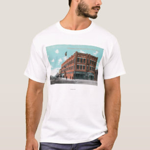T-shirt Vue extérieure d'hôtel de Cunningham sur le St d