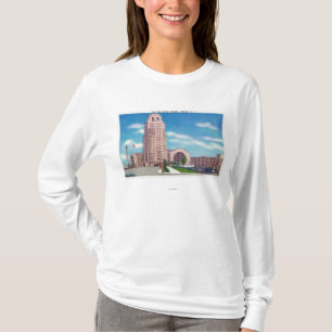 T-shirt Vue extérieure du bâtiment de central de NY
