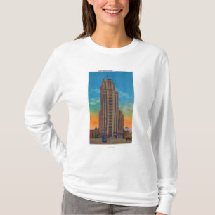 T-shirt Vue extérieure du bâtiment de tour d'état