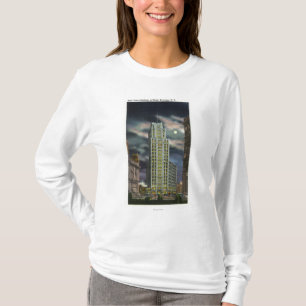 T-shirt Vue extérieure du bâtiment de tour d'état la nu