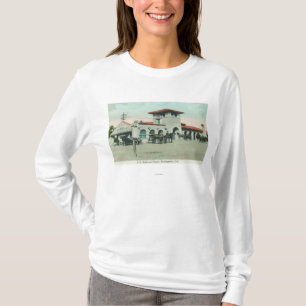 T-shirt Vue extérieure du dépôt Pacifique du sud 4