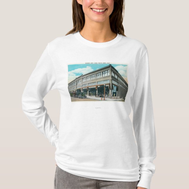 T-shirt Vue extérieure du magasin de Holman (Devant)