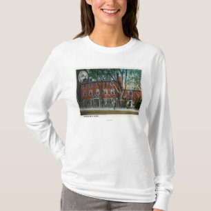 T-shirt Vue extérieure du mémorial d'art de Swett