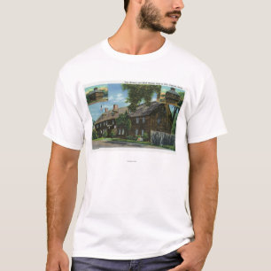 T-shirt Vue extérieure du pi occidental et des Chambres de