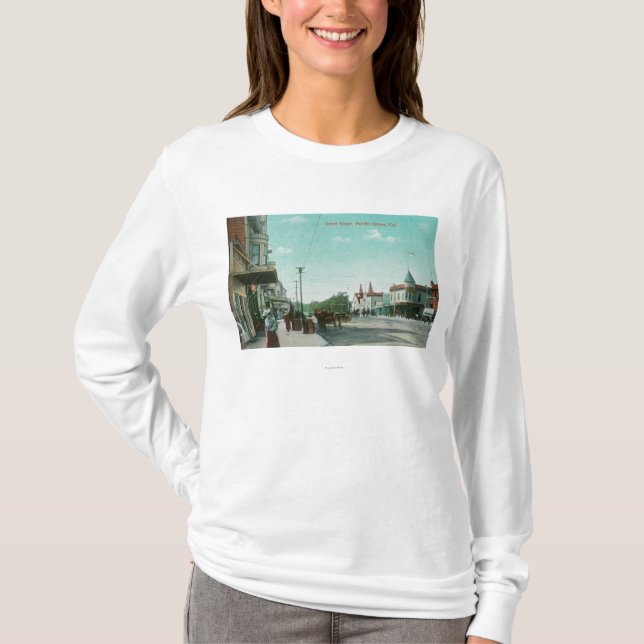 T-shirt Vue extérieure du vieux bureau de douane (Devant)