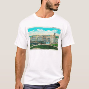 T-shirt Vue extérieure d'usine de raisin sec de