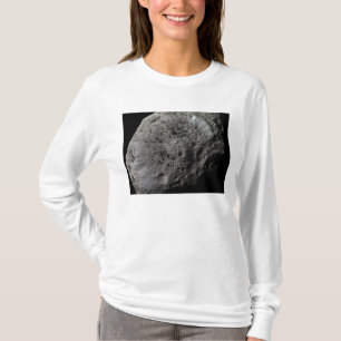T-shirt Vue fausse couleur de la lune de Saturne Hyperion