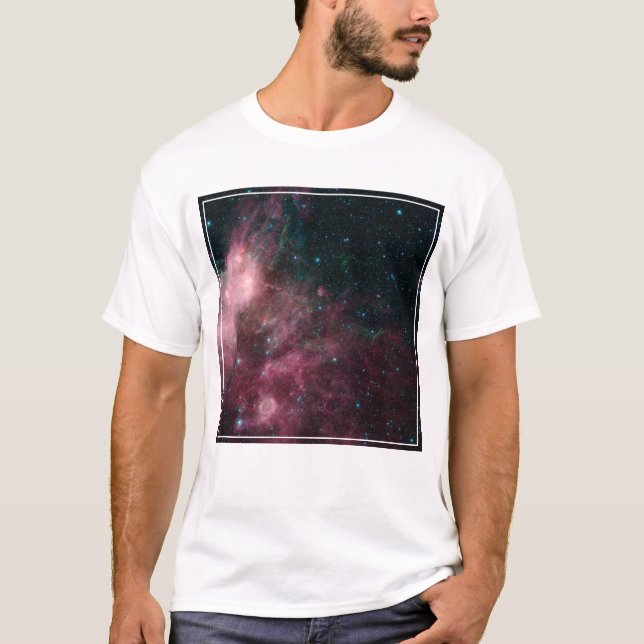T-shirt Vue Infrarouge Montrant La Naissance Et La Mort De (Devant)