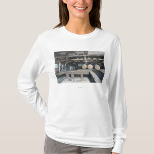 T-shirt Vue intérieure de moulin de bande de côté sud