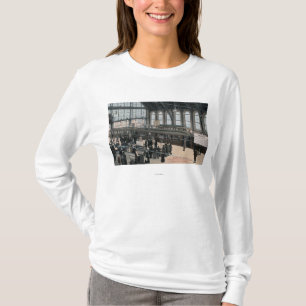 T-shirt Vue intérieure de station carrée de Sullivan