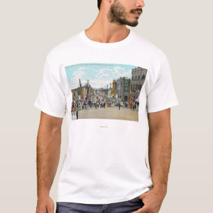 T-shirt Vue occidentale de rue de houx