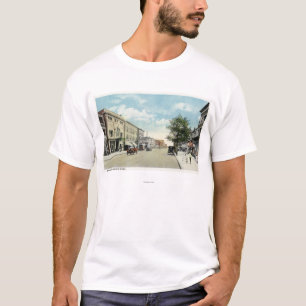 T-shirt Vue occidentale de rue d'état