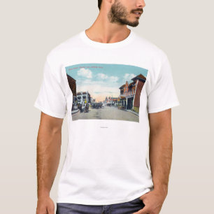 T-shirt Vue occidentale de StreetVisalia principal, CA