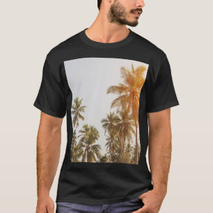 T-shirt Vue Pittoresque sur la plage de Palm