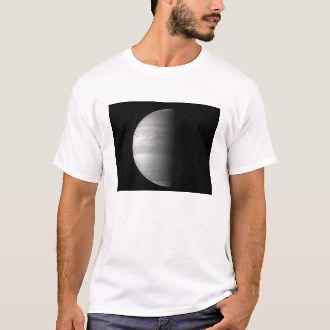 T-shirt Vue rapprochée de la planète Jupiter (Devant)