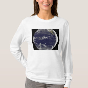 T-shirt Vue satellite de la terre