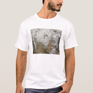 T-shirt Vue satellite des Etats-Unis occidentaux