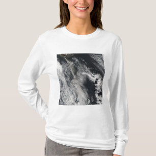 T-shirt Vue satellite d'une plume 2 de cendre