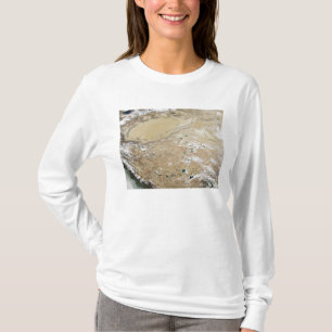 T-shirt Vue satellite sur le plateau tibétain